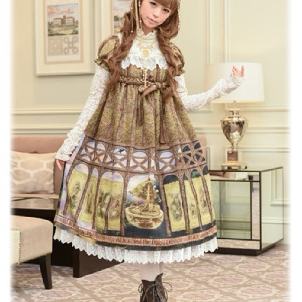 Alice and the Pirates Ragnarok Gothic Lolita OP and Headdress - Picture 12 of 13